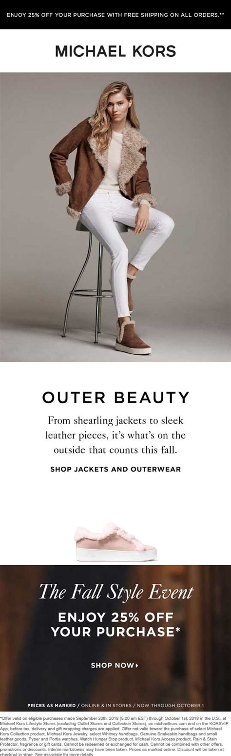 michael kors coupon code december 2020